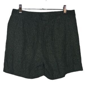 Weatherproof Washable Linen Green Shorts size Medium
